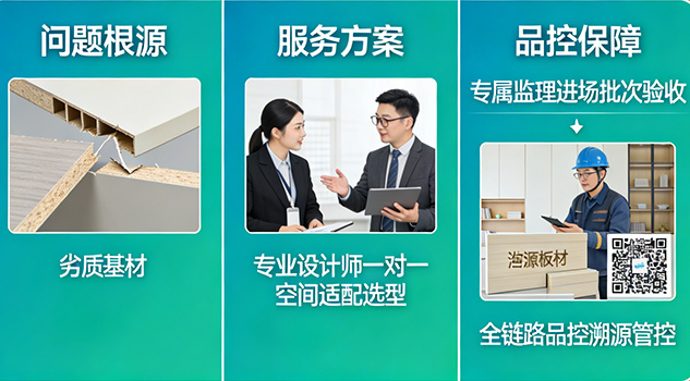 诚信装饰板材选材优势1
